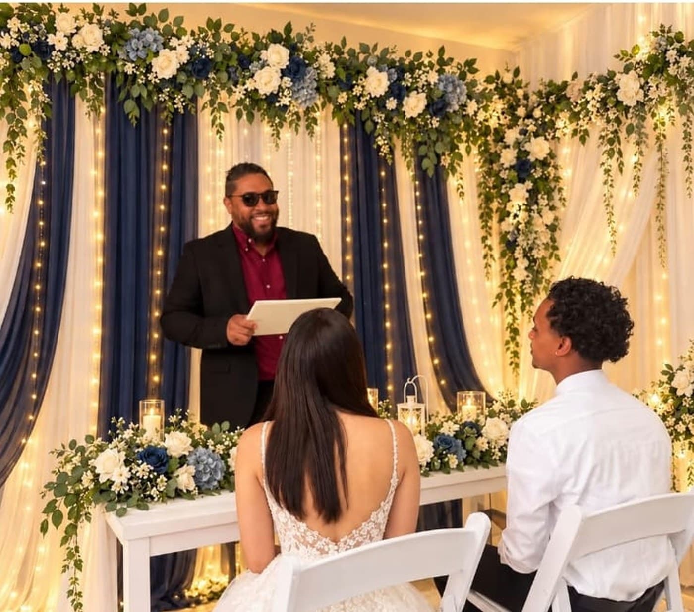 Ceremonia de boda oficiada por nuestro ministro