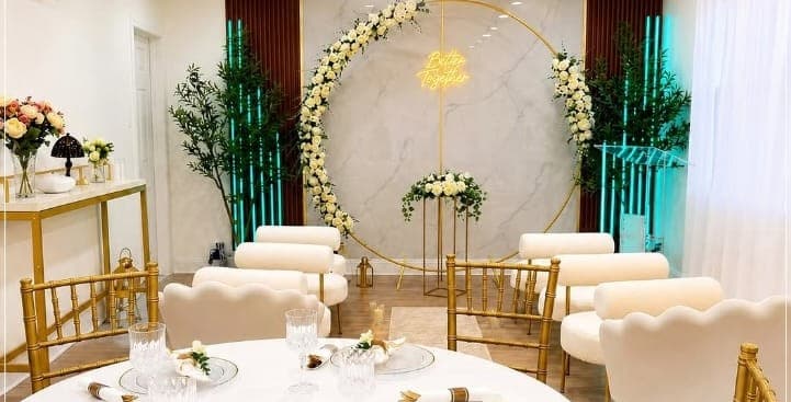 The Celebration Room, listo para una ceremonia