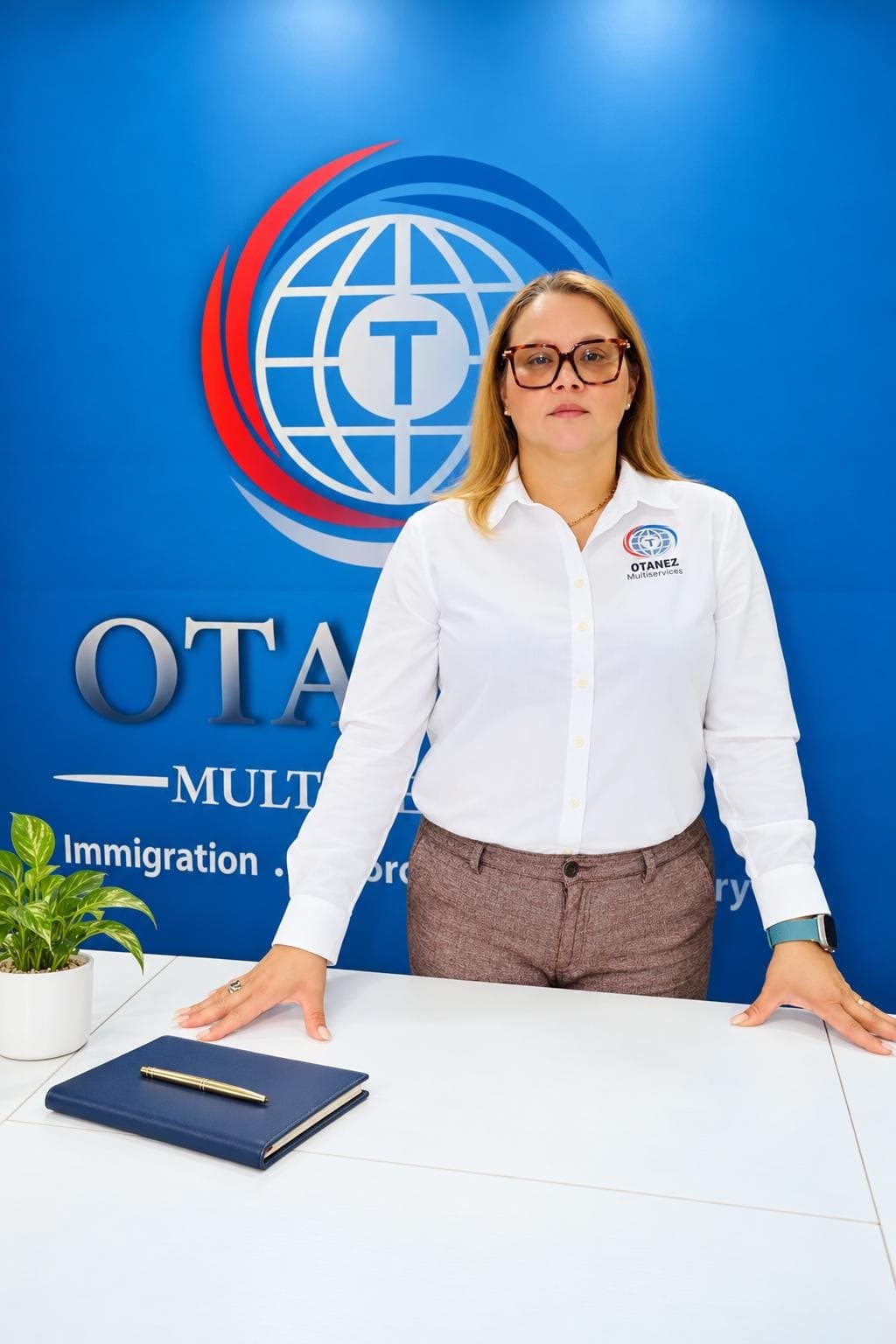 Johanna Otañez, fundadora y CEO de Otañez Multi-Services